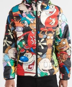 Mens Members Only Rugrats Pufferjacket 